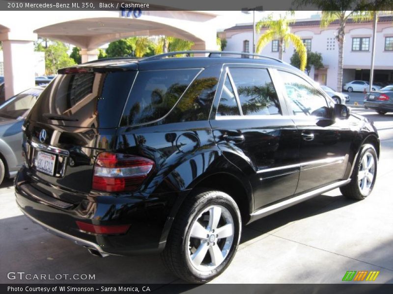 Black / Cashmere 2010 Mercedes-Benz ML 350