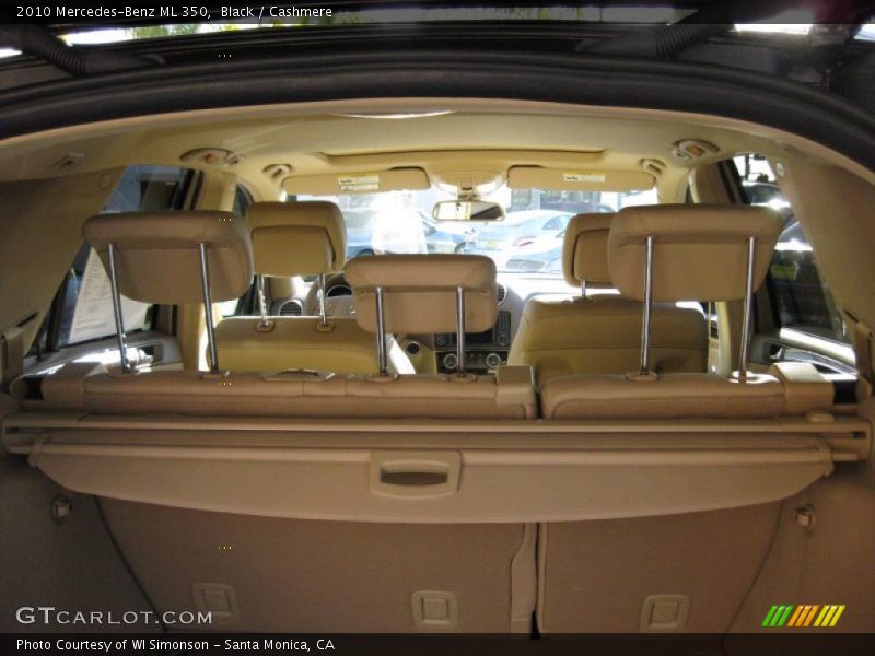 Black / Cashmere 2010 Mercedes-Benz ML 350