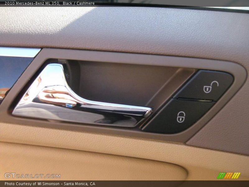 Black / Cashmere 2010 Mercedes-Benz ML 350