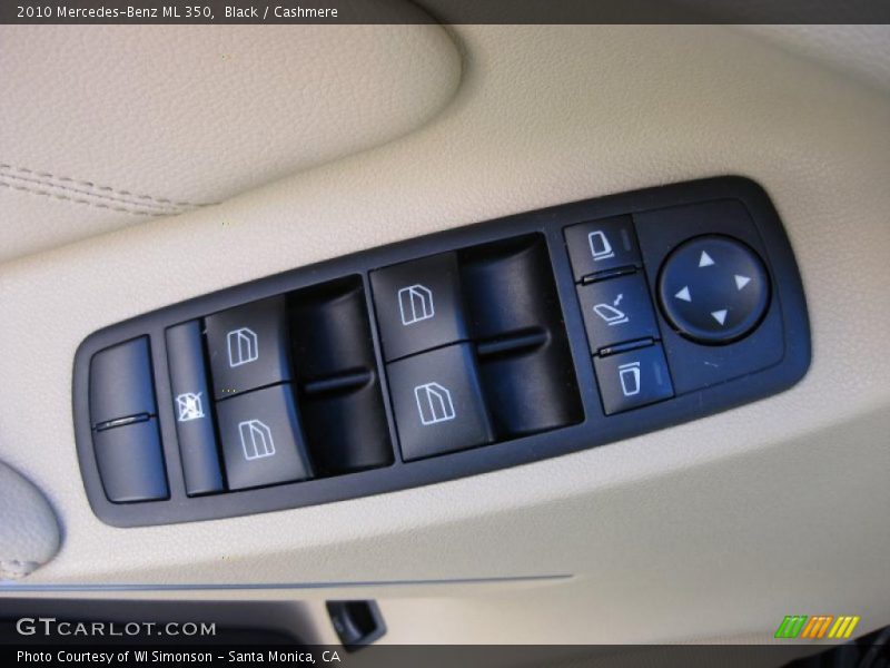 Black / Cashmere 2010 Mercedes-Benz ML 350