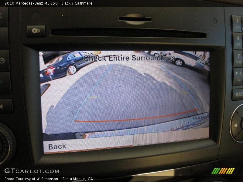 Black / Cashmere 2010 Mercedes-Benz ML 350