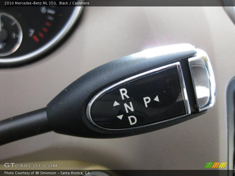 Black / Cashmere 2010 Mercedes-Benz ML 350