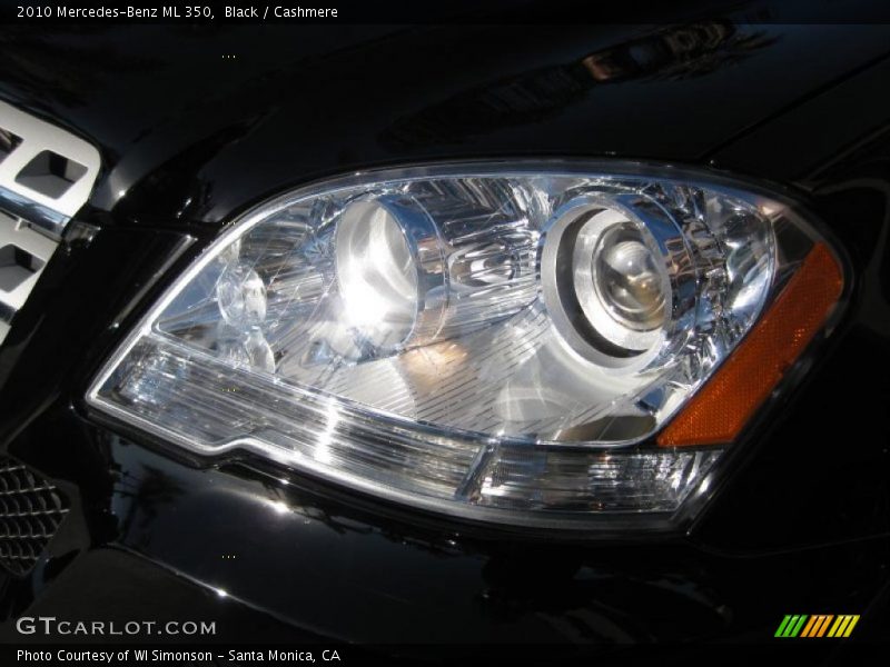 Black / Cashmere 2010 Mercedes-Benz ML 350