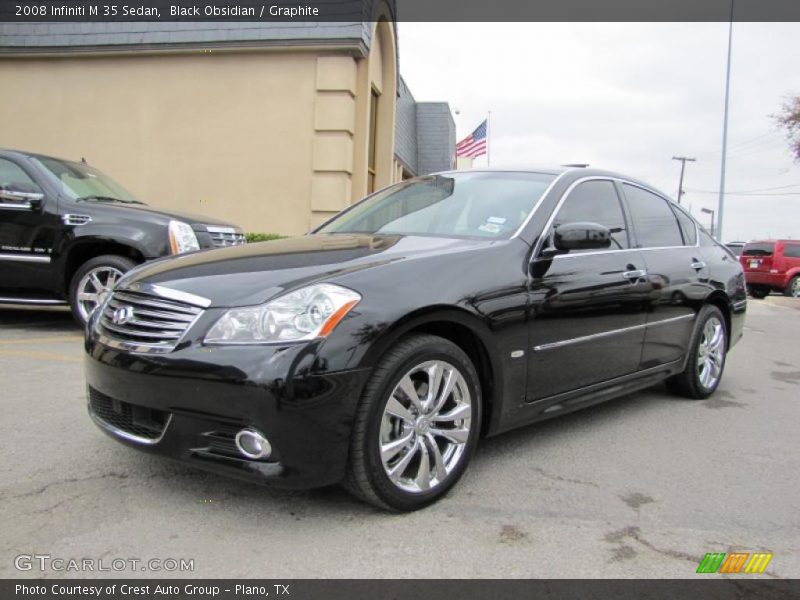 Black Obsidian / Graphite 2008 Infiniti M 35 Sedan