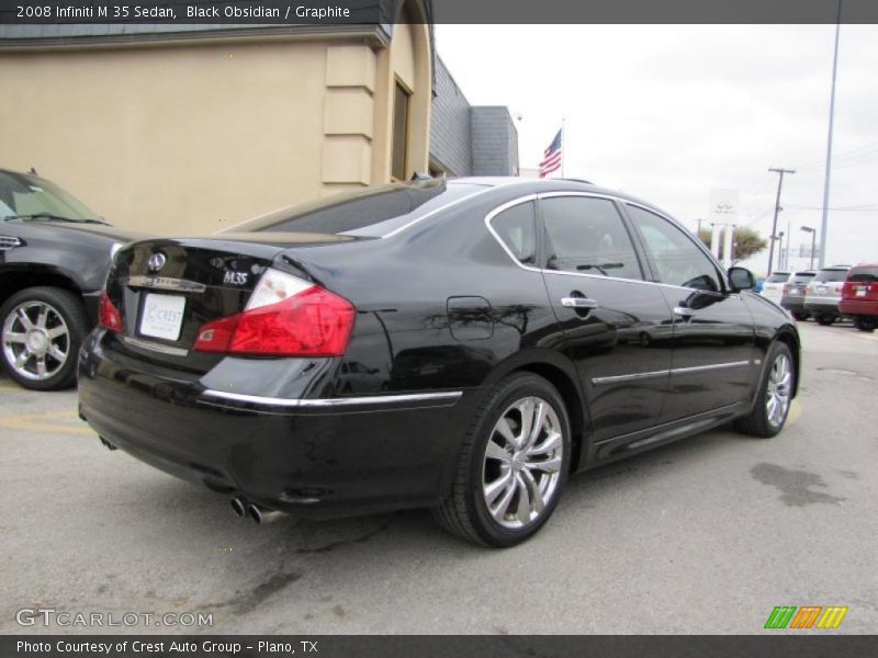 Black Obsidian / Graphite 2008 Infiniti M 35 Sedan