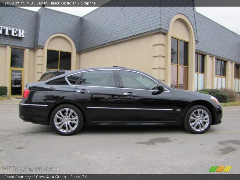 Black Obsidian / Graphite 2008 Infiniti M 35 Sedan