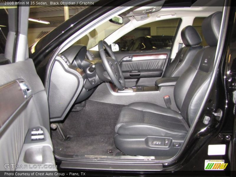 Black Obsidian / Graphite 2008 Infiniti M 35 Sedan