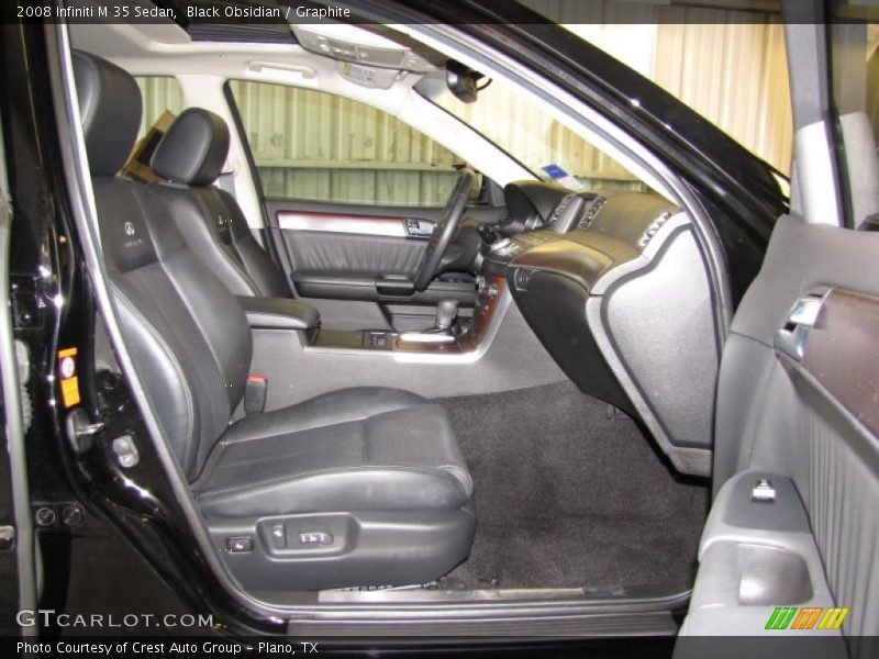 Black Obsidian / Graphite 2008 Infiniti M 35 Sedan