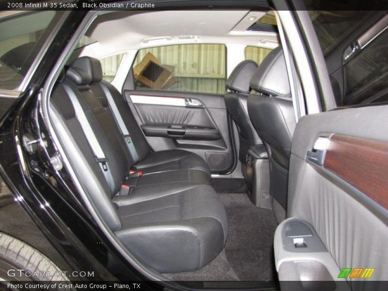 Black Obsidian / Graphite 2008 Infiniti M 35 Sedan