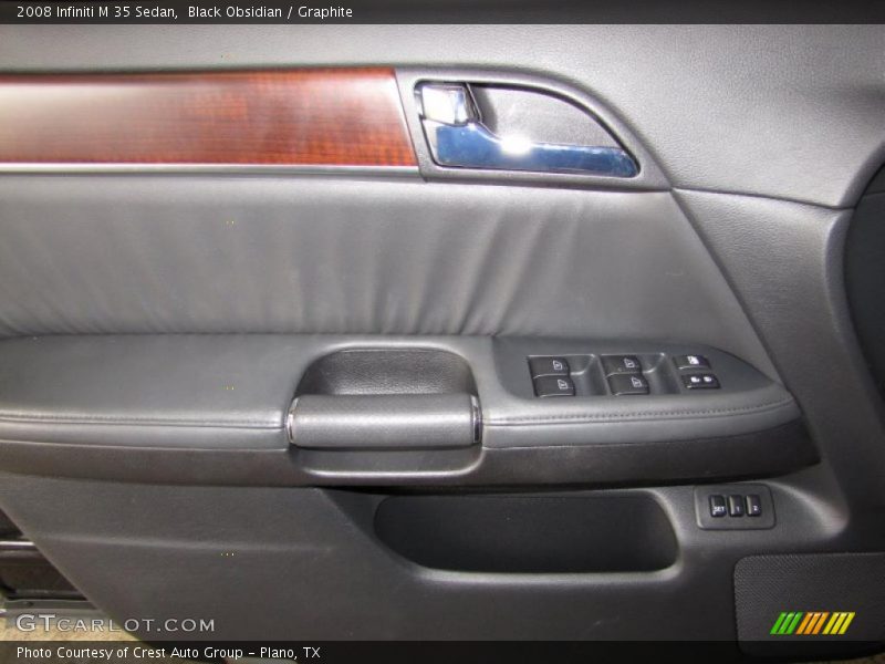 Black Obsidian / Graphite 2008 Infiniti M 35 Sedan