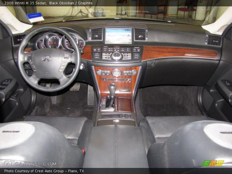 Black Obsidian / Graphite 2008 Infiniti M 35 Sedan