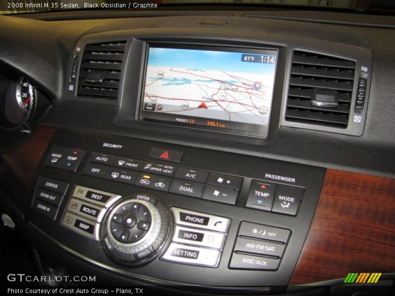 Black Obsidian / Graphite 2008 Infiniti M 35 Sedan
