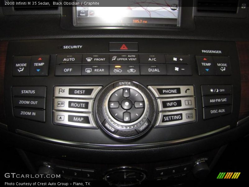 Black Obsidian / Graphite 2008 Infiniti M 35 Sedan