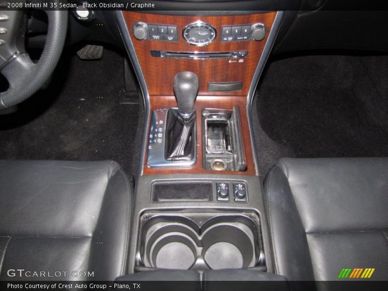 Black Obsidian / Graphite 2008 Infiniti M 35 Sedan