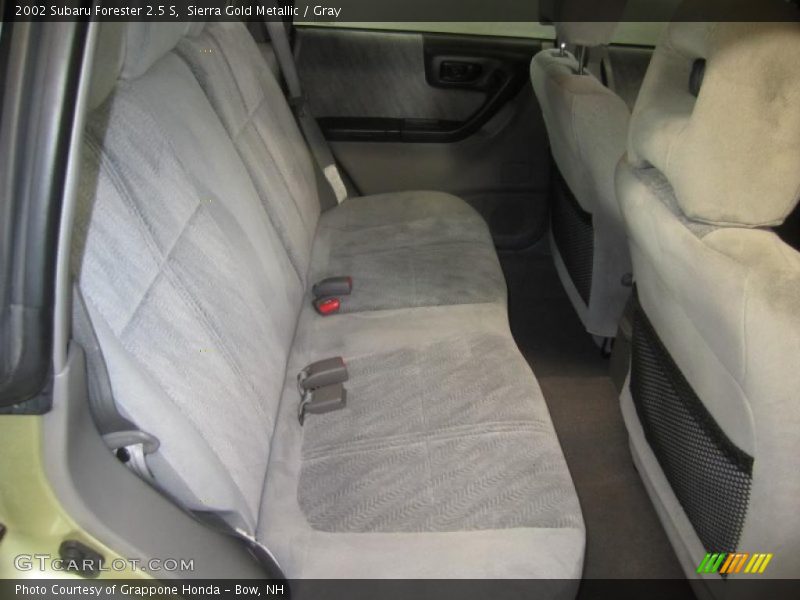 Sierra Gold Metallic / Gray 2002 Subaru Forester 2.5 S