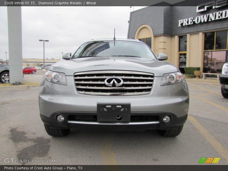 Diamond Graphite Metallic / Wheat 2008 Infiniti FX 35