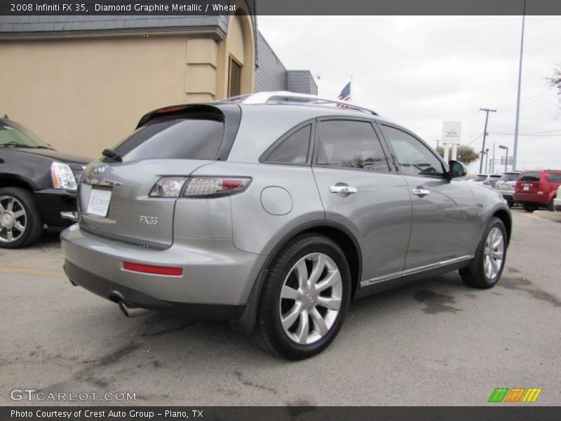 Diamond Graphite Metallic / Wheat 2008 Infiniti FX 35