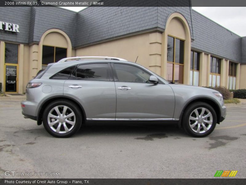 Diamond Graphite Metallic / Wheat 2008 Infiniti FX 35