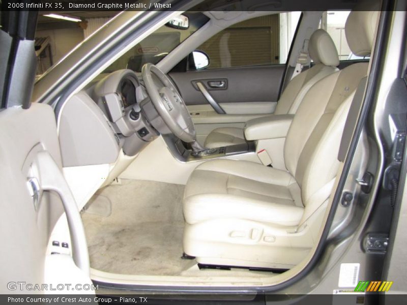 Diamond Graphite Metallic / Wheat 2008 Infiniti FX 35