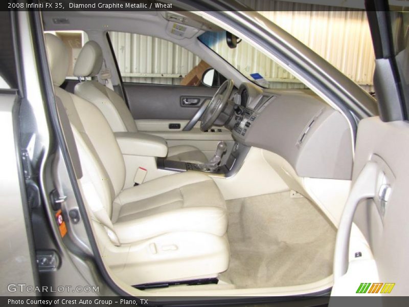 Diamond Graphite Metallic / Wheat 2008 Infiniti FX 35