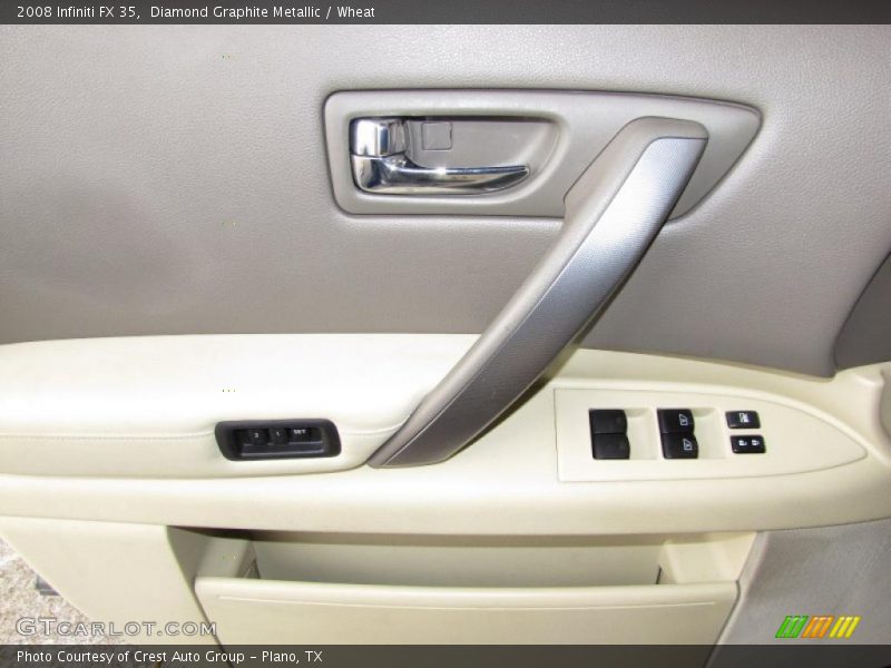 Diamond Graphite Metallic / Wheat 2008 Infiniti FX 35
