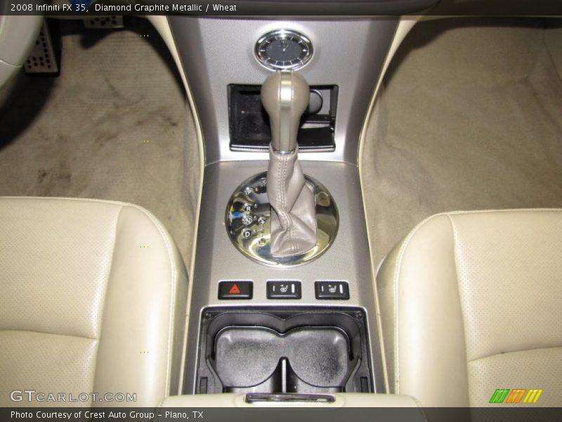 Diamond Graphite Metallic / Wheat 2008 Infiniti FX 35