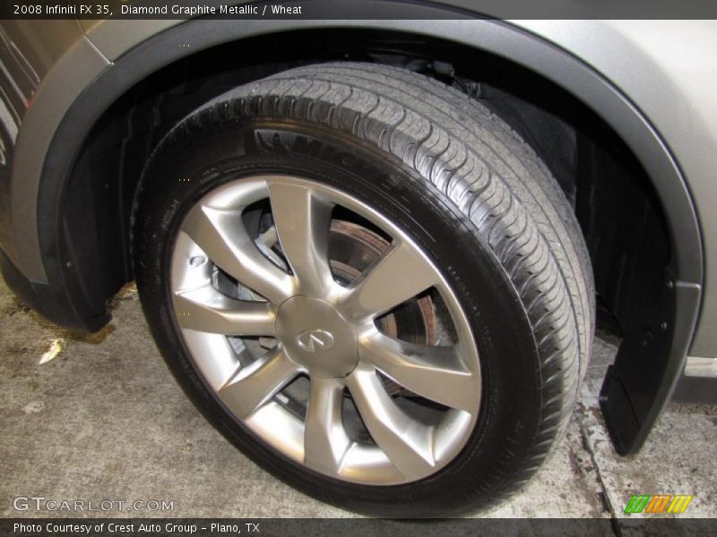 Diamond Graphite Metallic / Wheat 2008 Infiniti FX 35