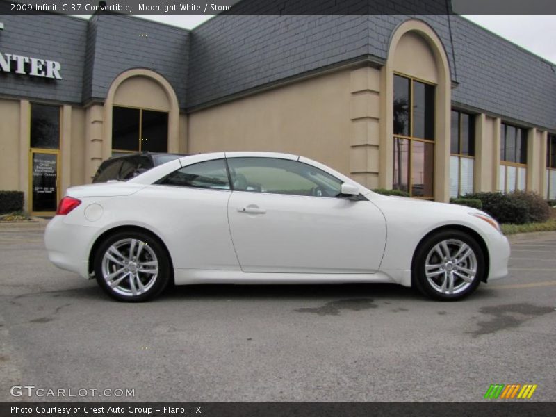  2009 G 37 Convertible Moonlight White