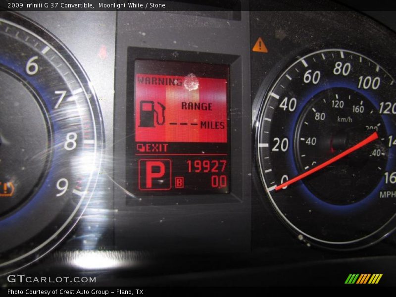 Moonlight White / Stone 2009 Infiniti G 37 Convertible