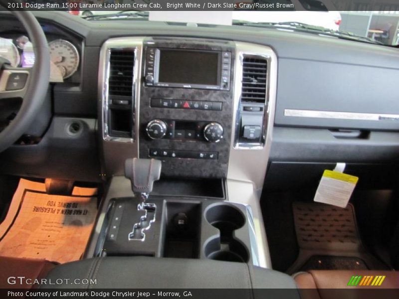 Dashboard of 2011 Ram 1500 Laramie Longhorn Crew Cab