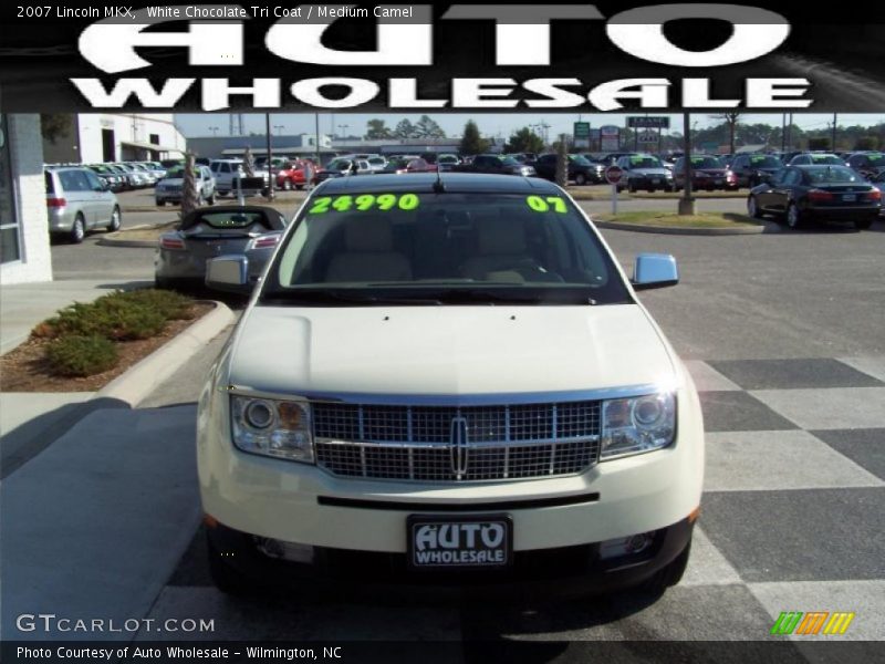 White Chocolate Tri Coat / Medium Camel 2007 Lincoln MKX