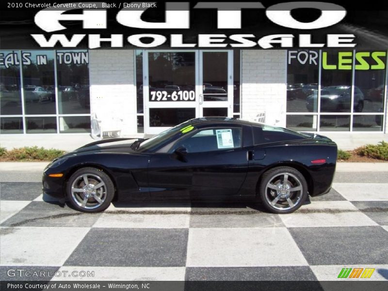 Black / Ebony Black 2010 Chevrolet Corvette Coupe