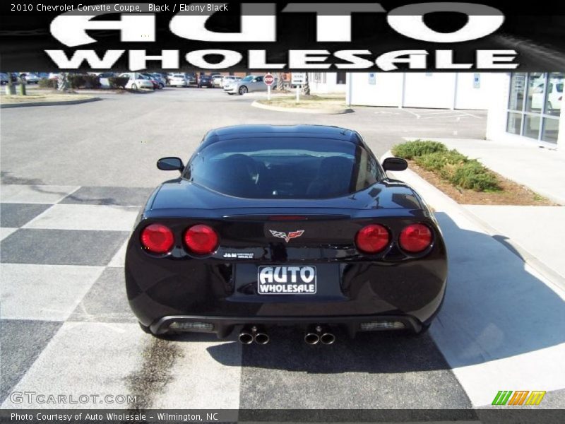 Black / Ebony Black 2010 Chevrolet Corvette Coupe