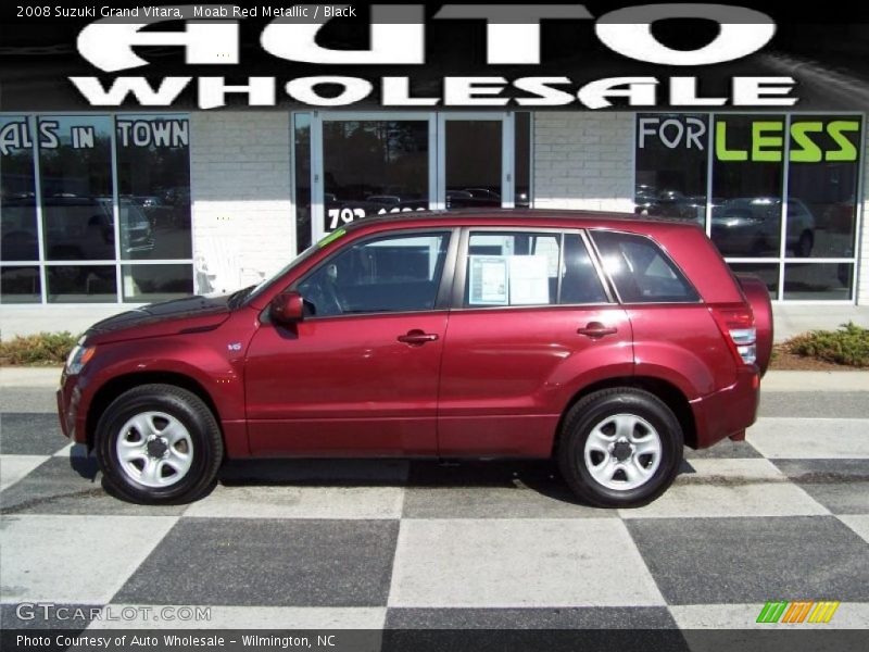 Moab Red Metallic / Black 2008 Suzuki Grand Vitara
