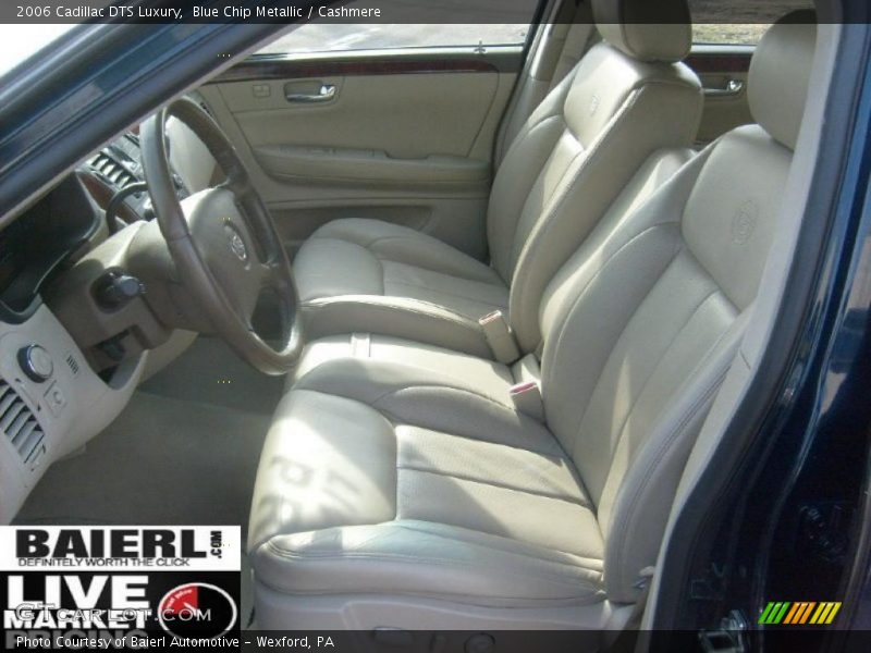 Blue Chip Metallic / Cashmere 2006 Cadillac DTS Luxury