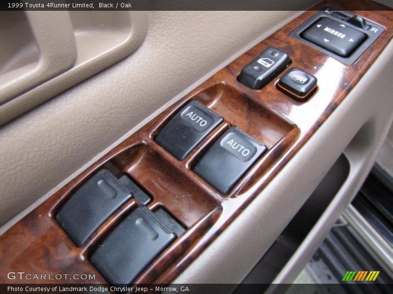 Controls of 1999 4Runner Limited