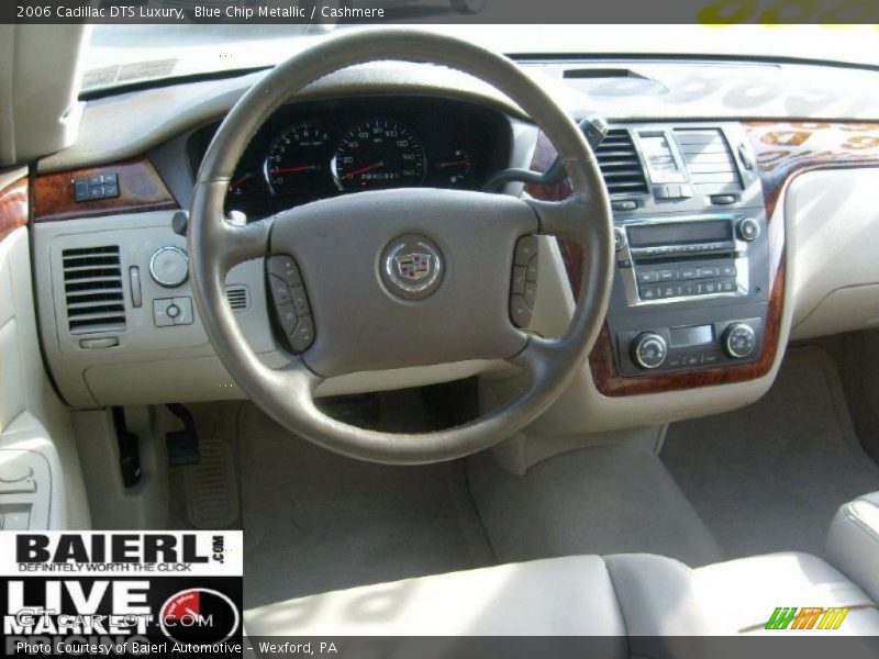 Blue Chip Metallic / Cashmere 2006 Cadillac DTS Luxury
