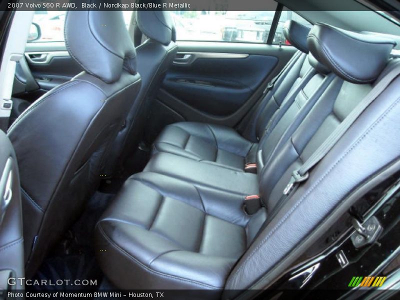  2007 S60 R AWD Nordkap Black/Blue R Metallic Interior