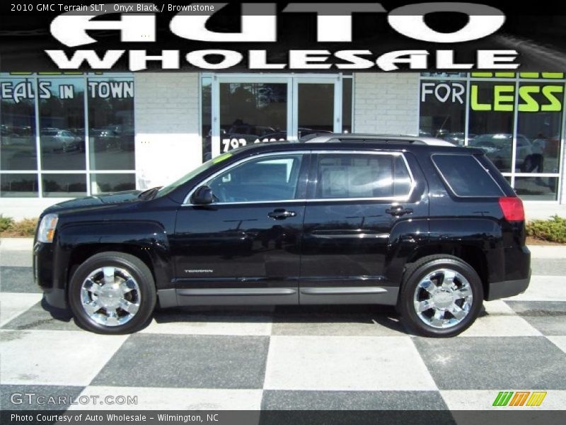 Onyx Black / Brownstone 2010 GMC Terrain SLT