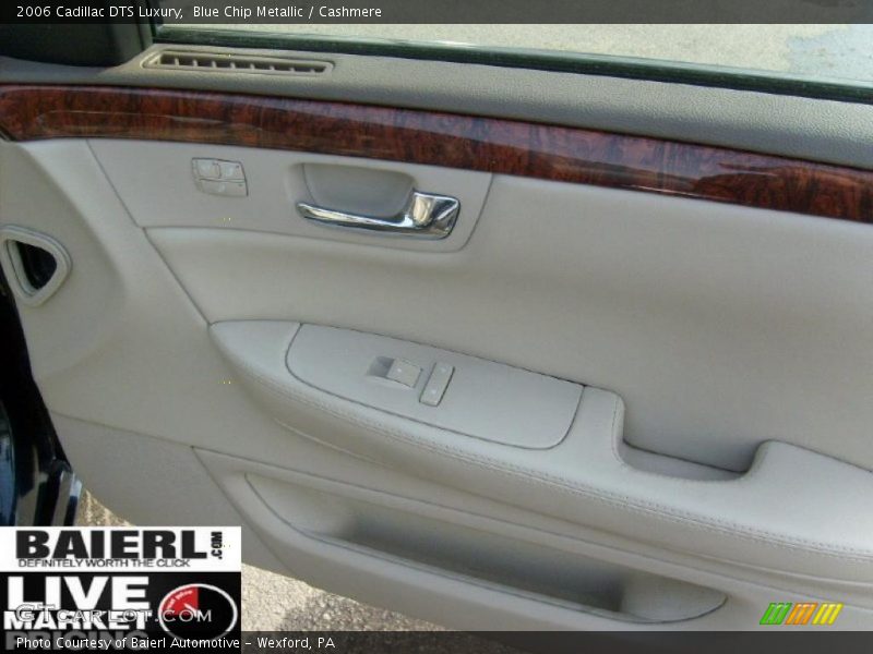 Blue Chip Metallic / Cashmere 2006 Cadillac DTS Luxury