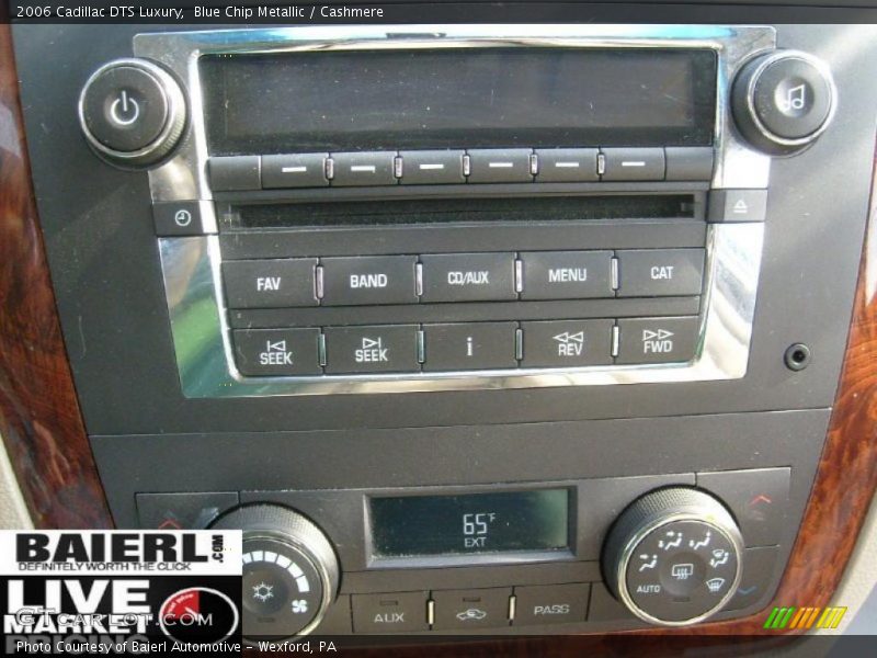 Blue Chip Metallic / Cashmere 2006 Cadillac DTS Luxury
