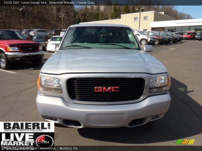 Silvermist Metallic / Stone Gray 2000 GMC Yukon Denali 4x4