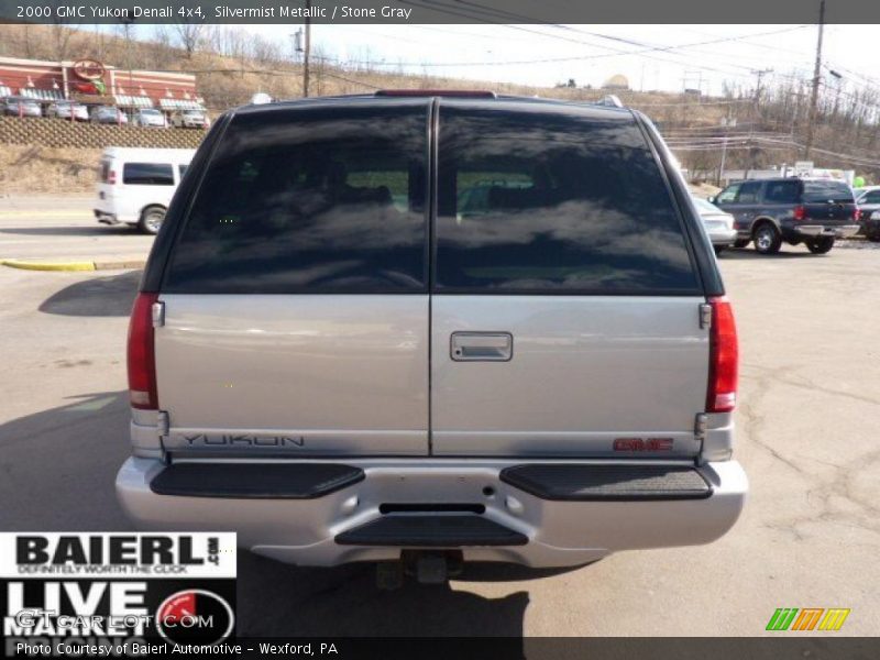 Silvermist Metallic / Stone Gray 2000 GMC Yukon Denali 4x4