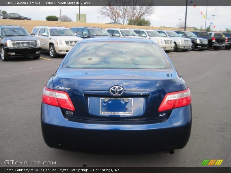 Blue Ribbon Metallic / Ash 2009 Toyota Camry LE