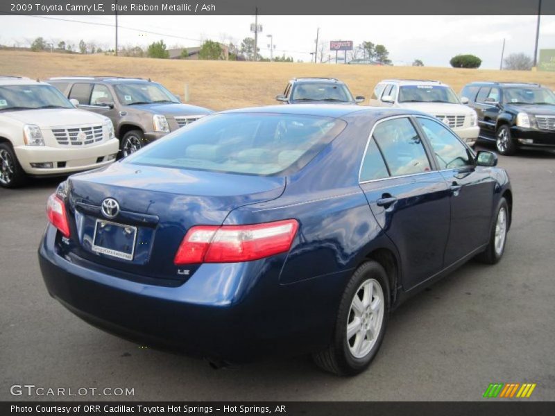 Blue Ribbon Metallic / Ash 2009 Toyota Camry LE