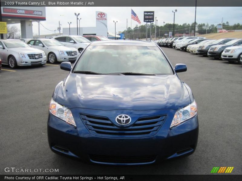 Blue Ribbon Metallic / Ash 2009 Toyota Camry LE