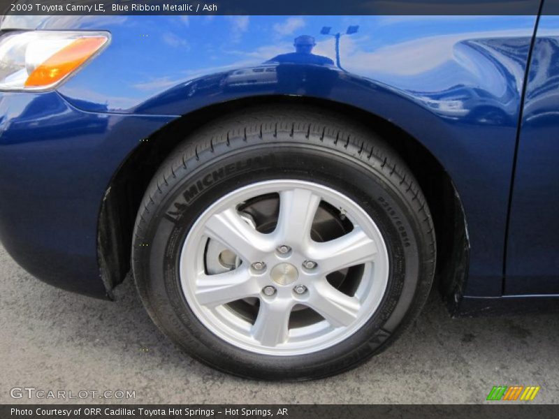 Blue Ribbon Metallic / Ash 2009 Toyota Camry LE