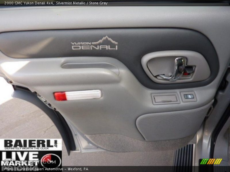 Silvermist Metallic / Stone Gray 2000 GMC Yukon Denali 4x4