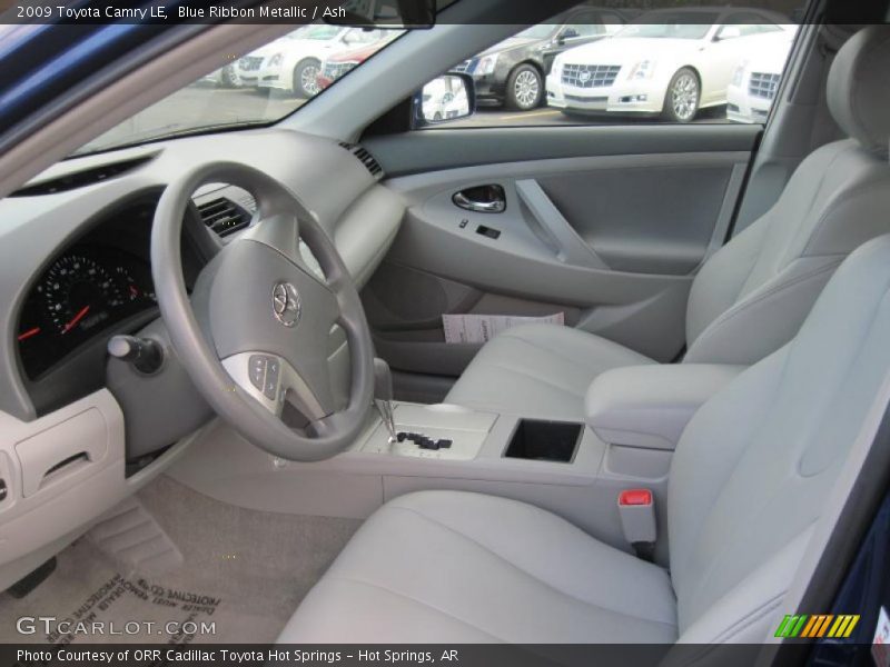 Blue Ribbon Metallic / Ash 2009 Toyota Camry LE