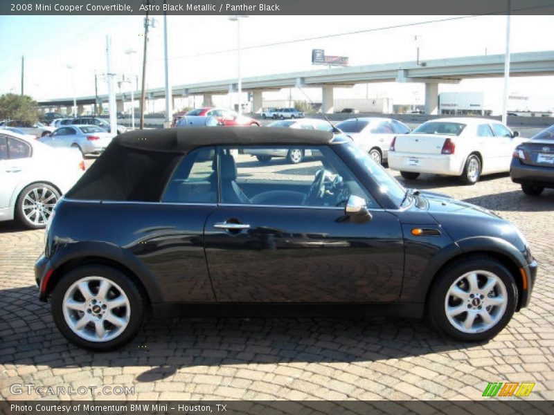 Astro Black Metallic / Panther Black 2008 Mini Cooper Convertible